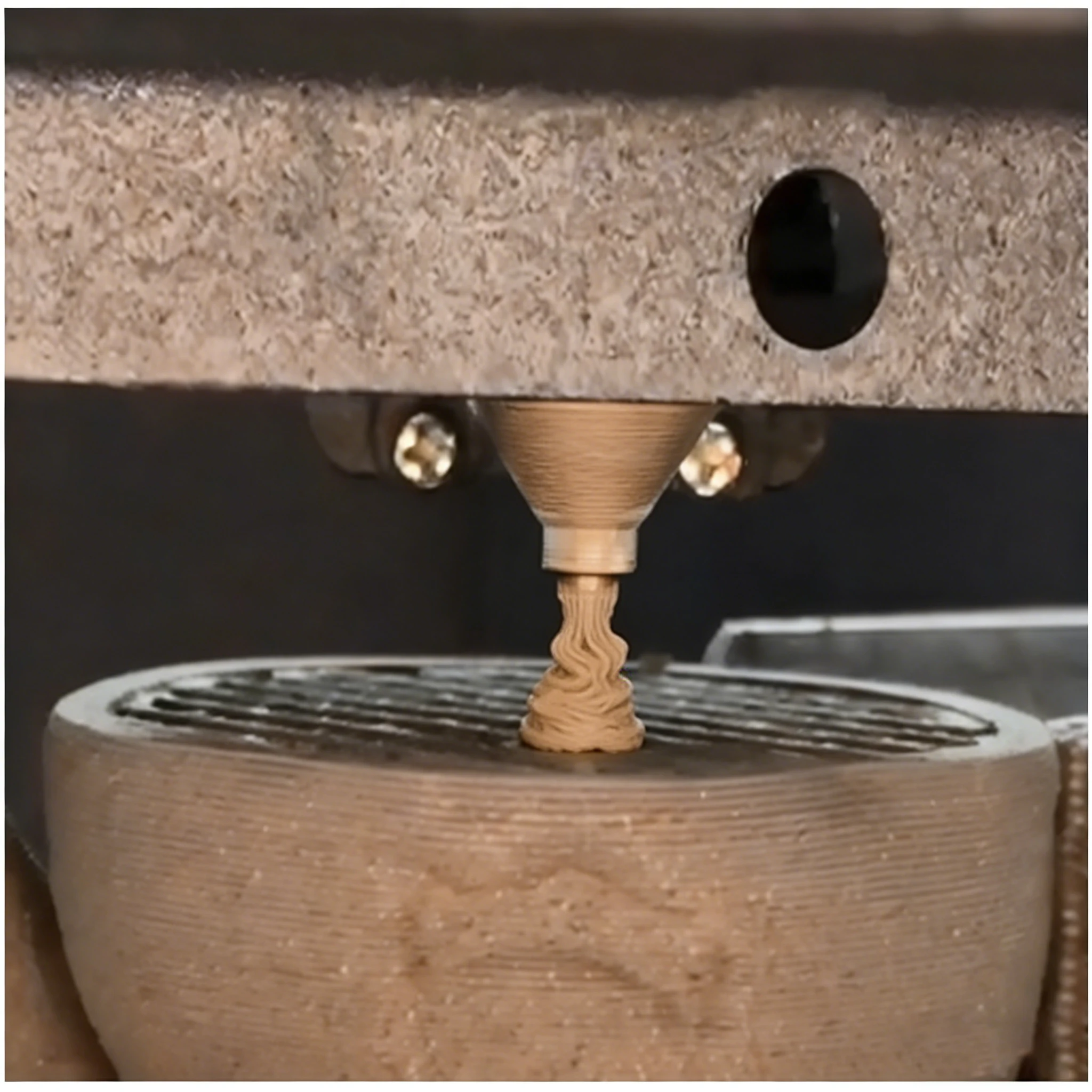 Nozzle cleaning demonstration