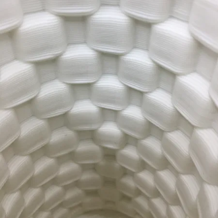 TL2505 Geometric Cube 3D Printed Ceramic Table Lamp