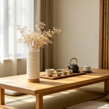 TL2502 Auspicious Cloud Cylinder 3D Printed Ceramic Table Lamp